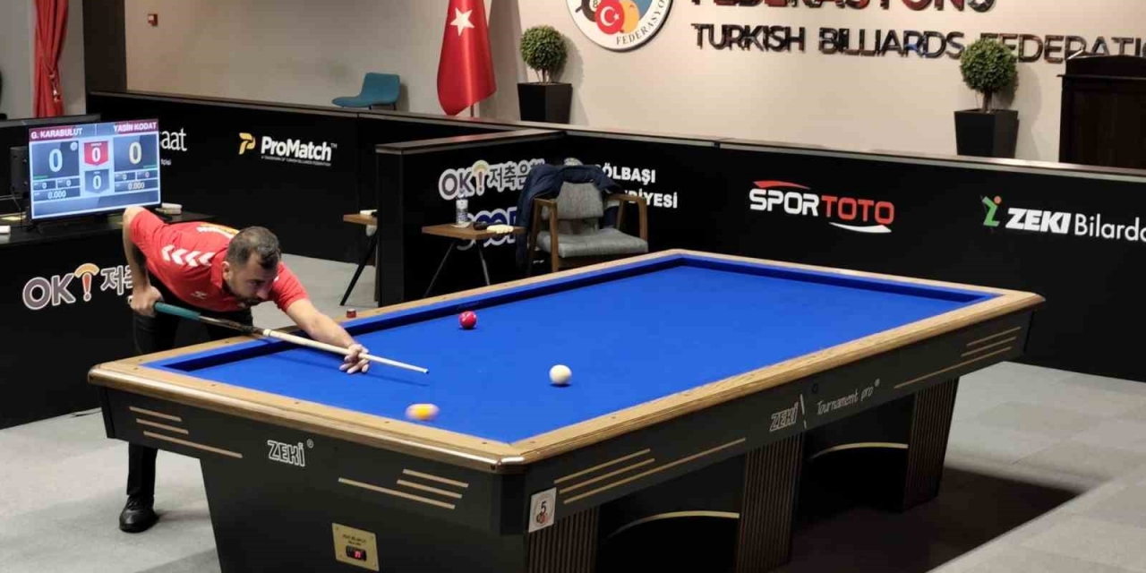 Yenişehir Belediyesi Bilardo Takımı İlk Tur Müsabakalarını Birinci Sırada Tamamladı