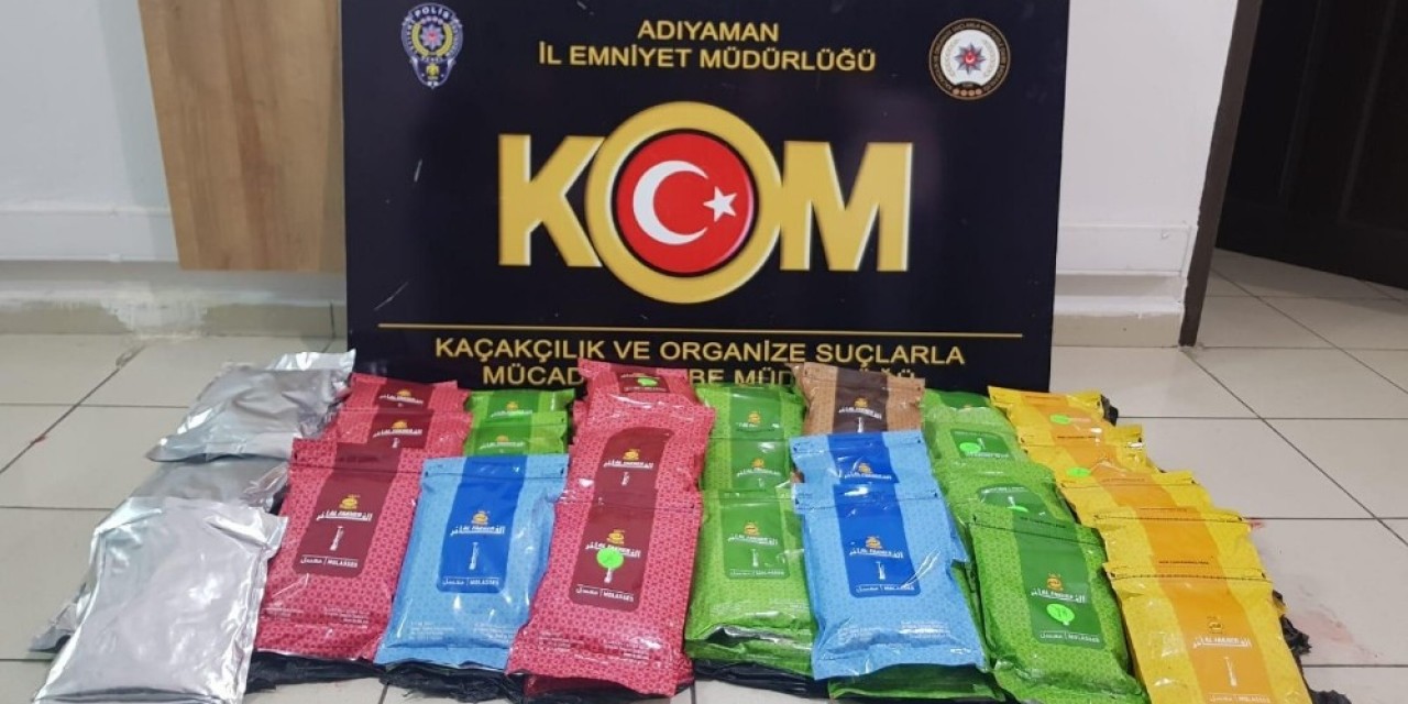 İş Yerinden Kaçak Nargile Tütünü Ele Geçirildi