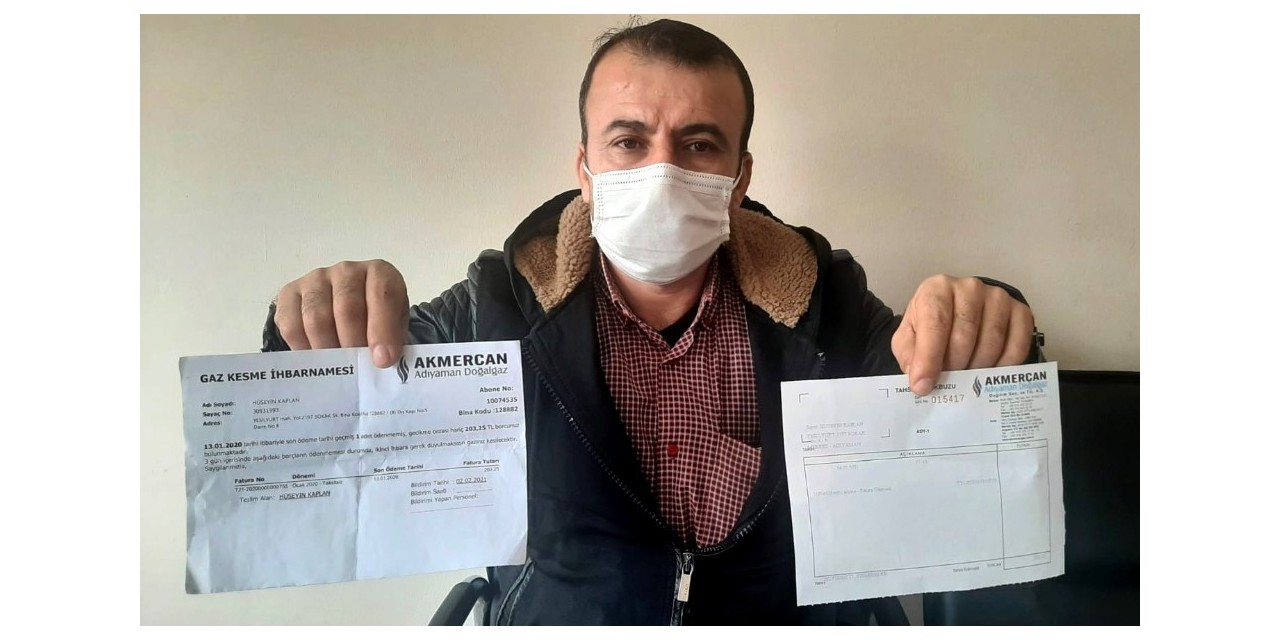 Kendisine Ait Olmayan Faturayı Ödemese Doğalgazı Kesilecekti