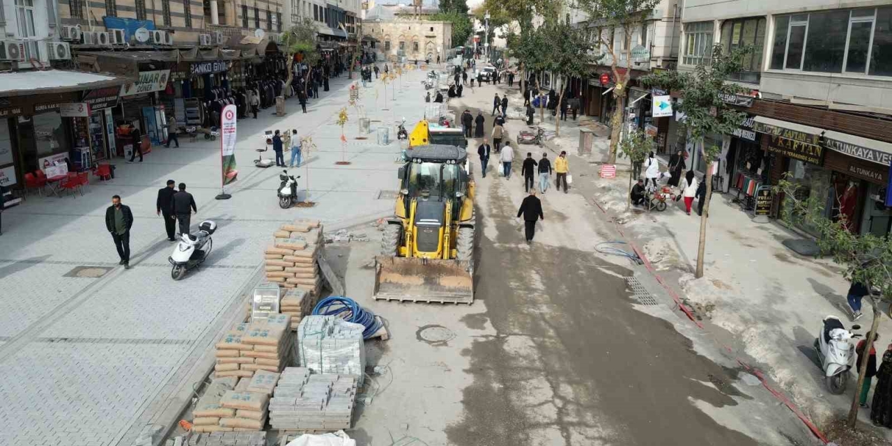 Şanlıurfa Divanyolu Modern Bir Görünüme Kavuşuyor