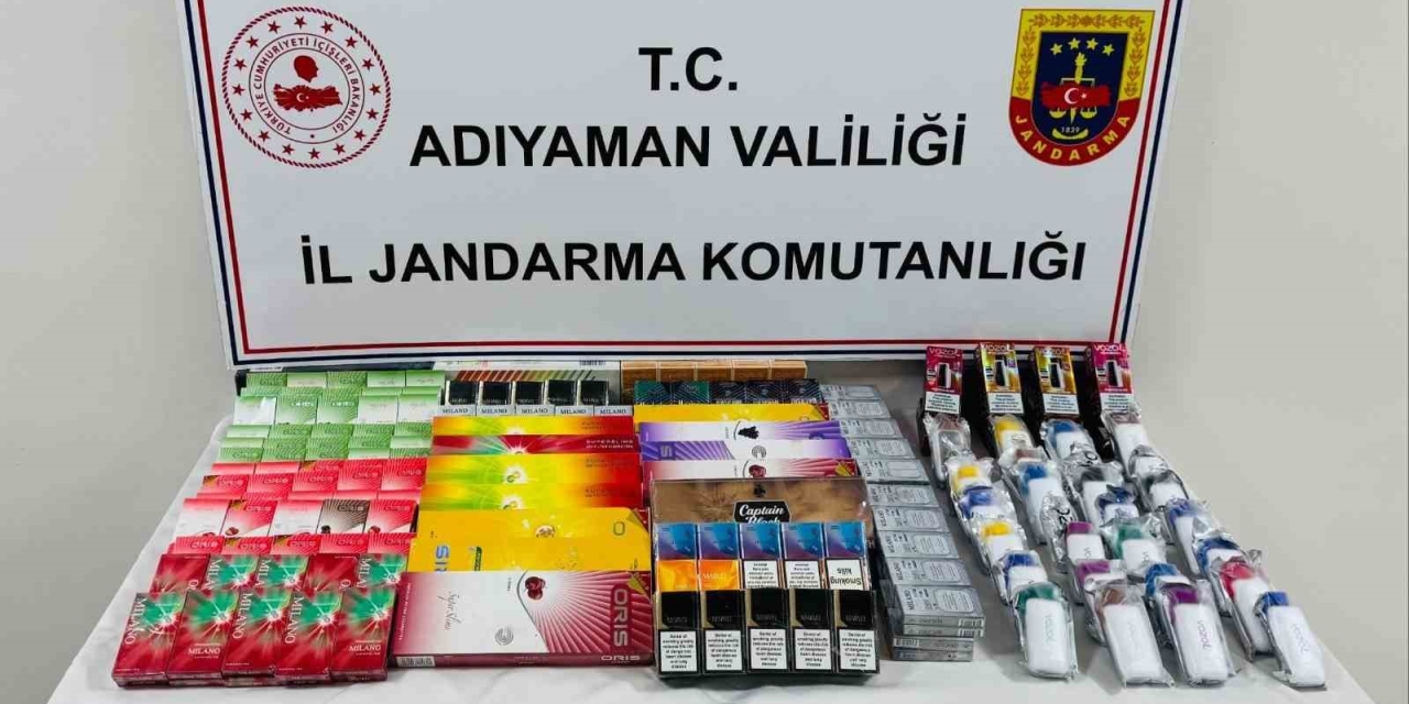 Adıyaman’da Kaçak Sigara Operasyonu: 1 Gözaltı