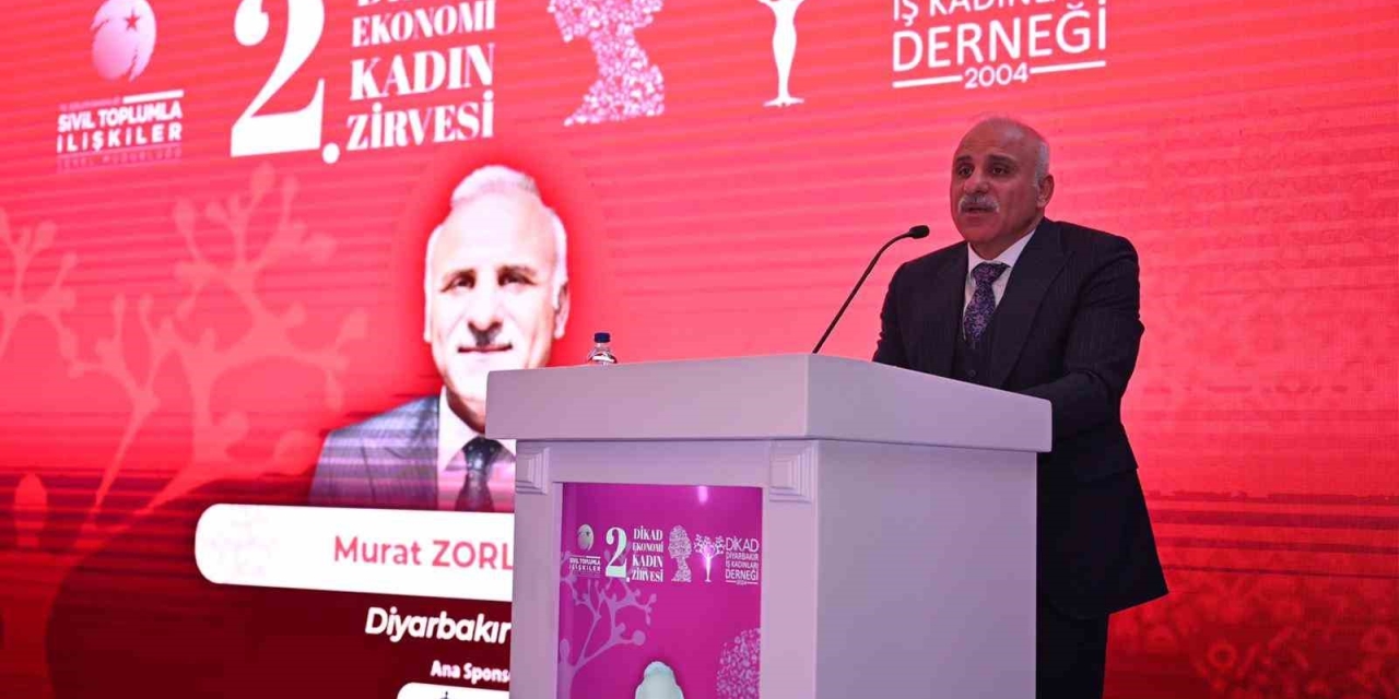Vali Zorluoğlu Ekonomi Zirvesinde Konuştu: "kadınları Yok Sayan Kalkınma Başarılı Olamaz"
