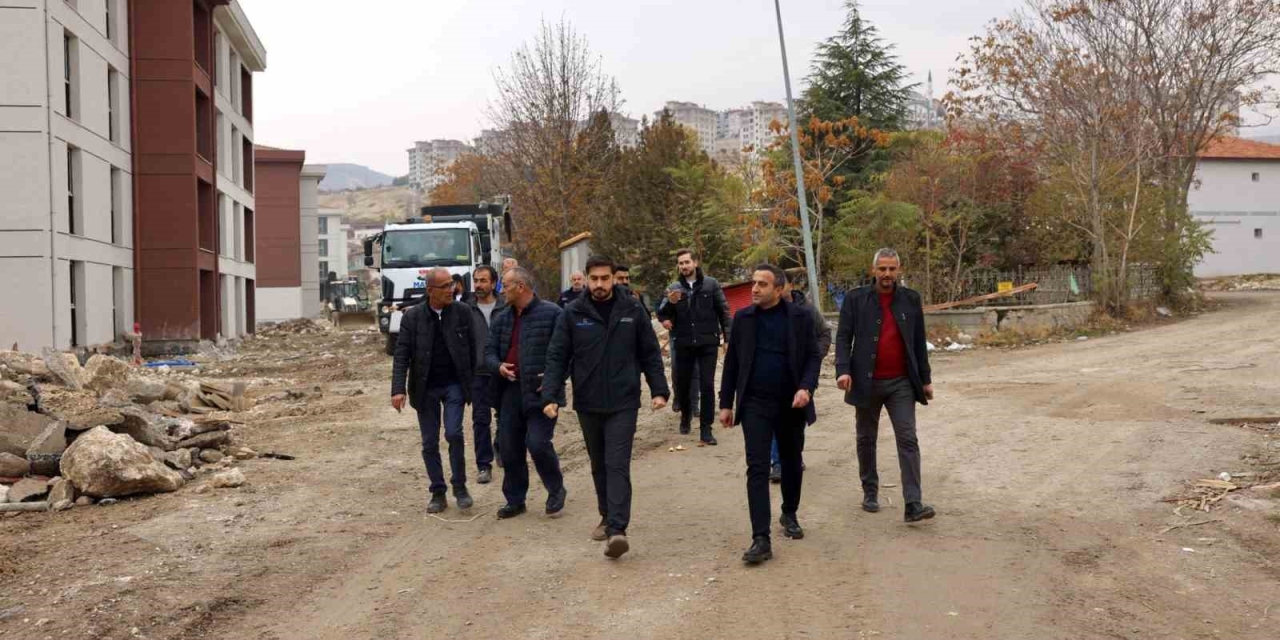 Başkan Ulutaş Rezerv Alanlarındaki Çalışmaları İnceledi