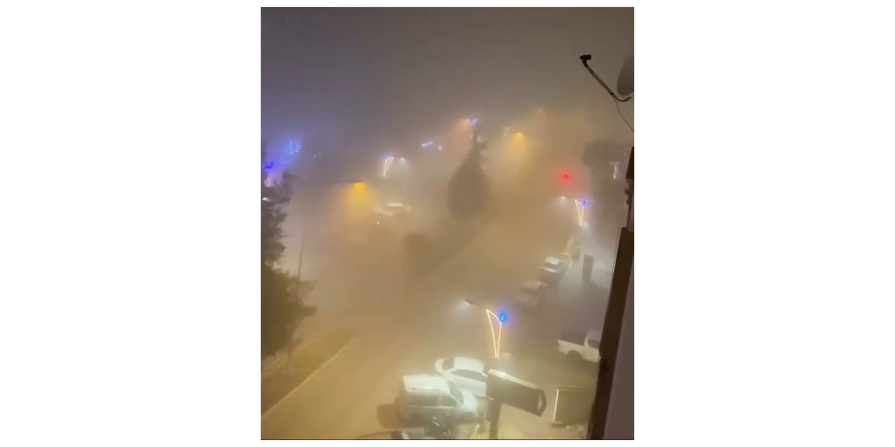 Kahta’da Yoğun Sis Etkili Oldu