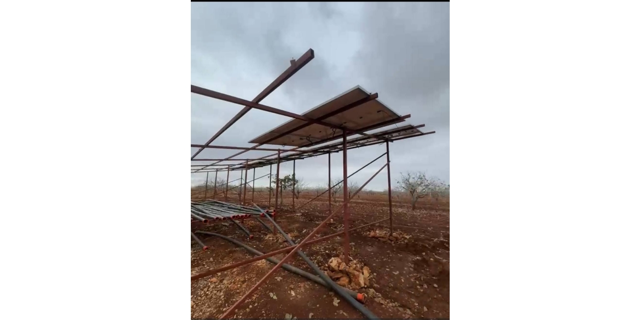 Şanlıurfa’da Hırsızlar Sisli Havada Güneş Enerjisi Panellerine Dadandı