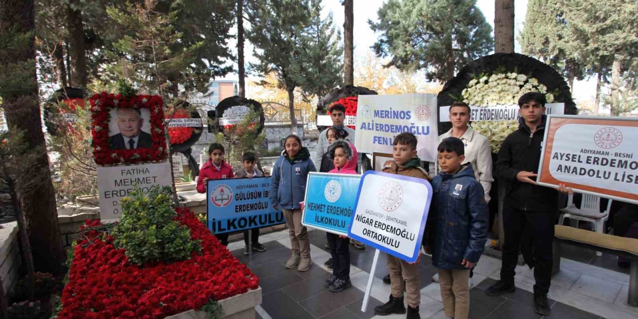 Merinos Onursal Başkanı Merhum Mehmet Erdemoğlu Mezarı Başında Anıldı