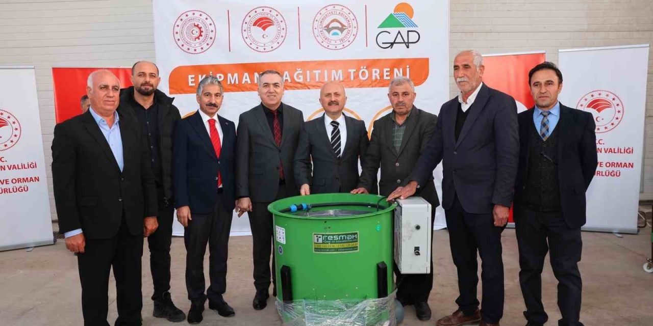 Adıyaman’da Üreticiye Güç Veren Tarım Ekipmanı Desteği