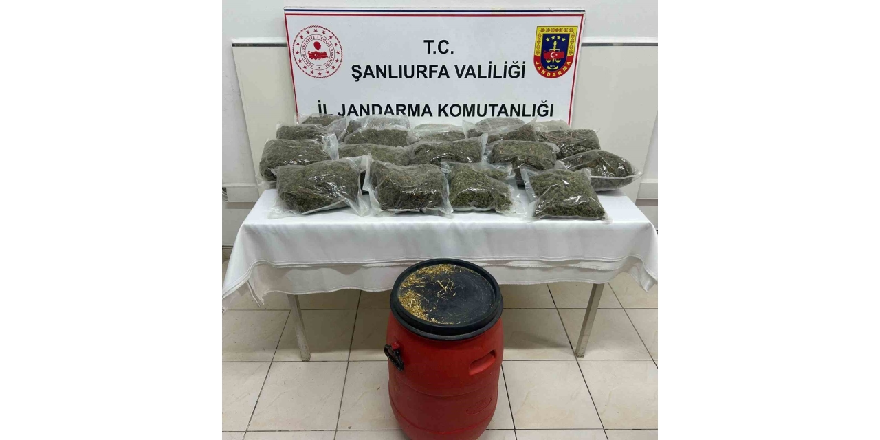 Şanlıurfa’da 21 Kilo Uyuşturucu Madde Ele Geçirildi