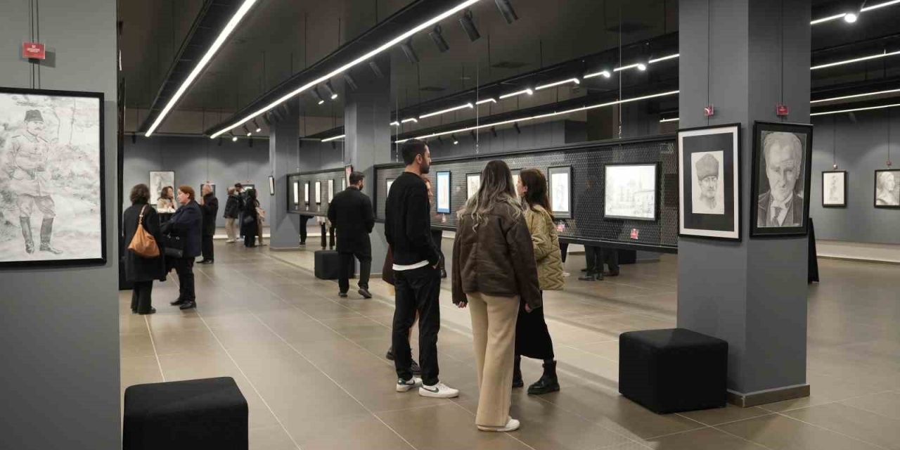 Şehitkamil’de ’104 Eserle 104. Yıl Sergisi’ Açıldı