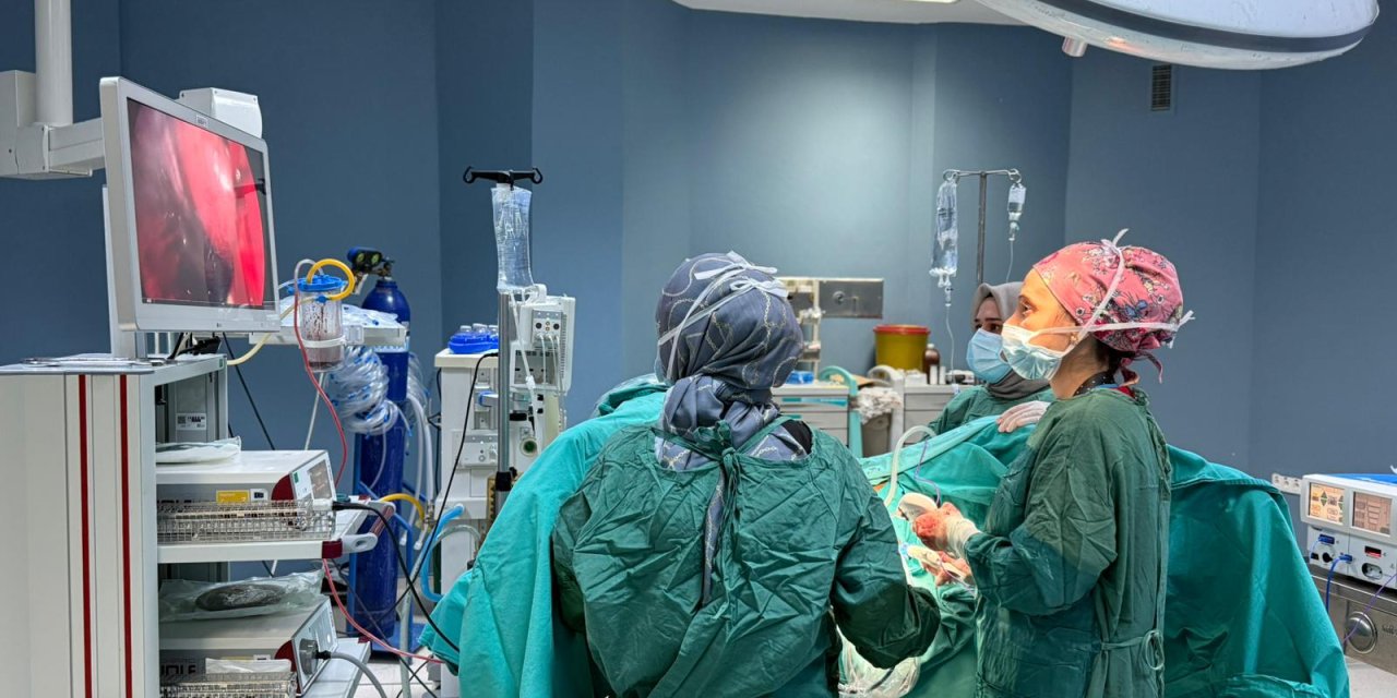 Kahta Devlet Hastanesinde Kadın Hastalıkları ve Doğum Alanında Bir İlk