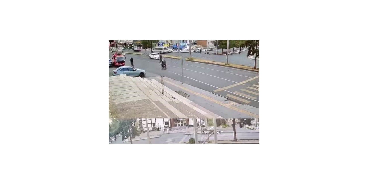 Yolun Karşısına Geçmeye Çalışan Kadına Motosiklet Çarptı: 2 Yaralı