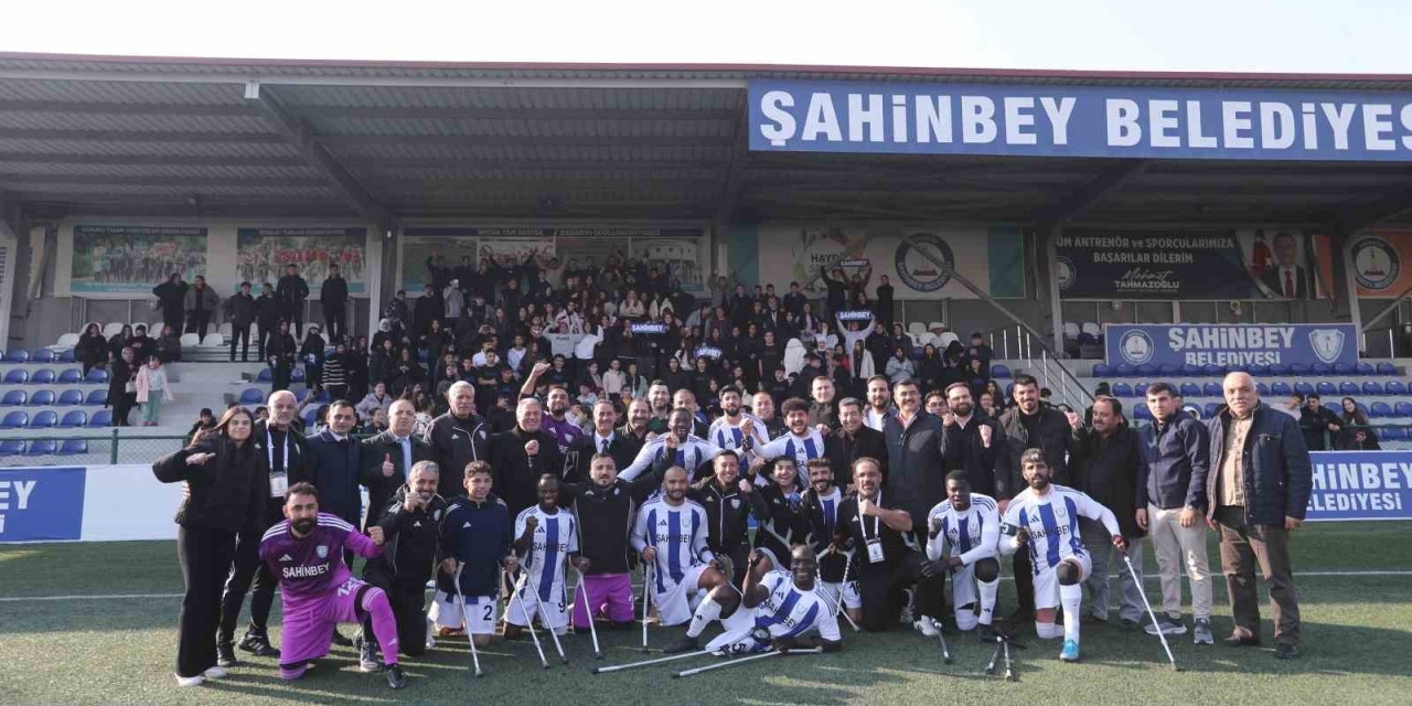 Şahinbey Ampute’den 2-1’lik Galibiyet