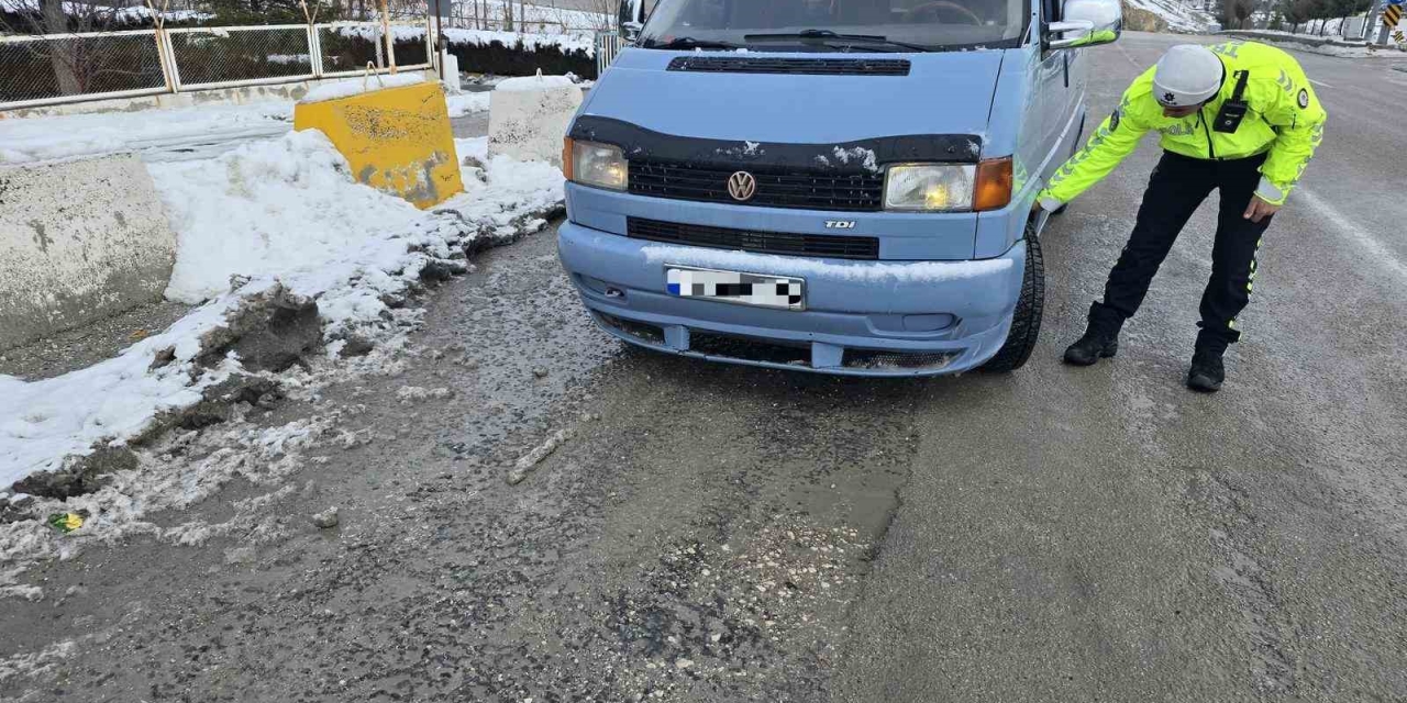 Malatya’da Kış Lastiği Denetimleri Artırıldı