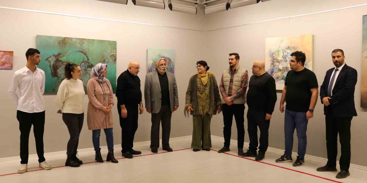 Ressam Cenk Mısırlıoğlu, Sanko Sanat Galerisi’nde Sergi Açtı