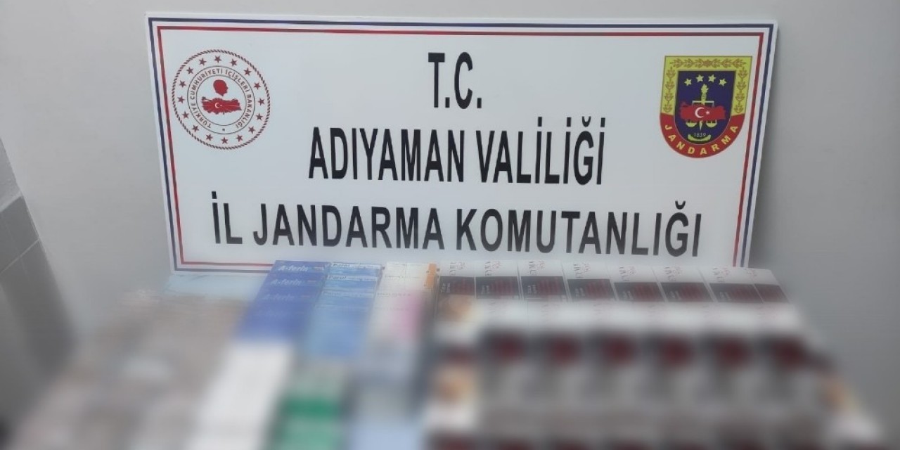 Jandarma Makaron Ve İlaç Ele Geçirdi