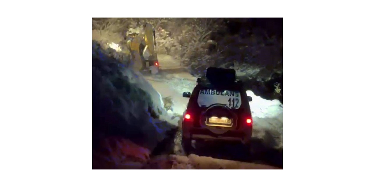 Hastalara Ulaşmak İçin Ekiplerin Zorlu Mücadelesi