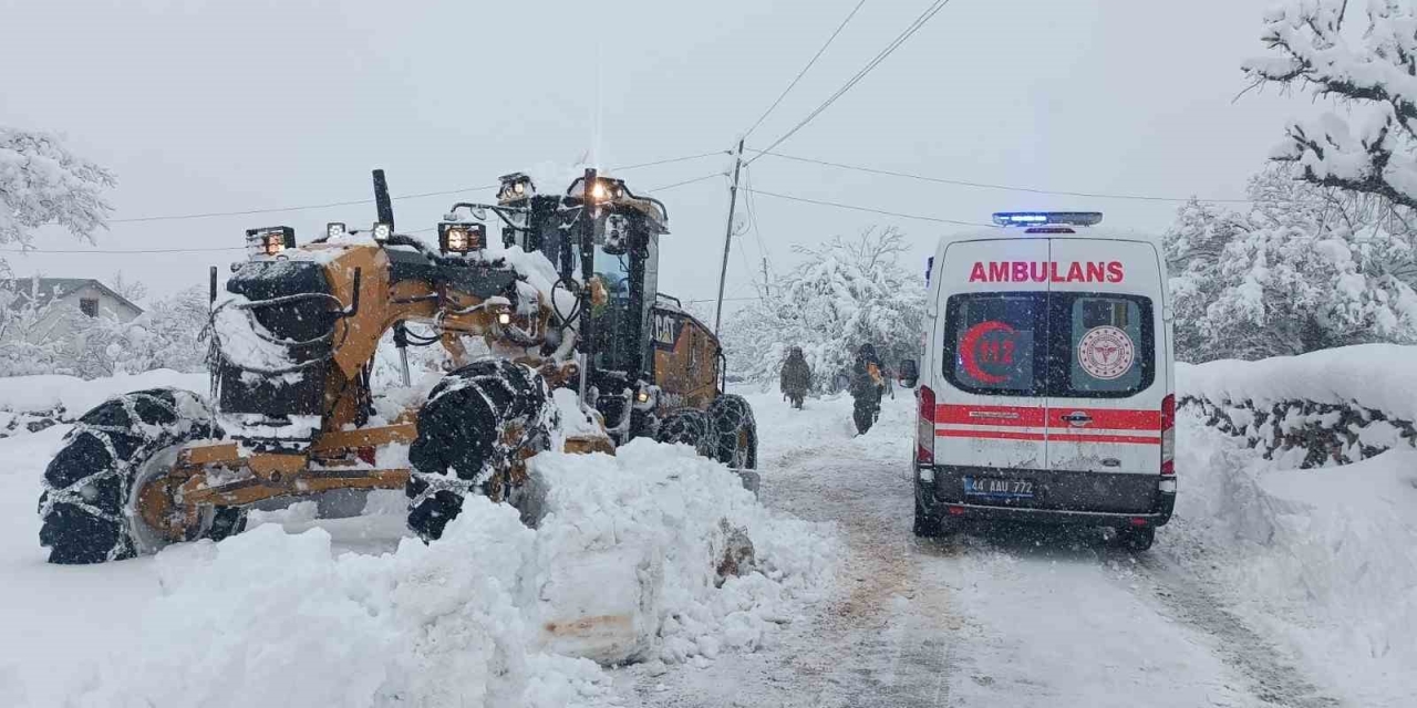 Malatya’da 136 Kırsal Mahalle Yolu Kapalı