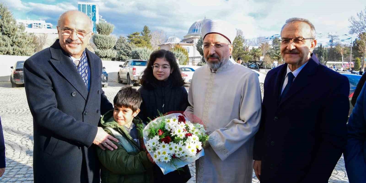 Diyanet İşleri Başkanından Başkan Er’e Cami Teşekkürü