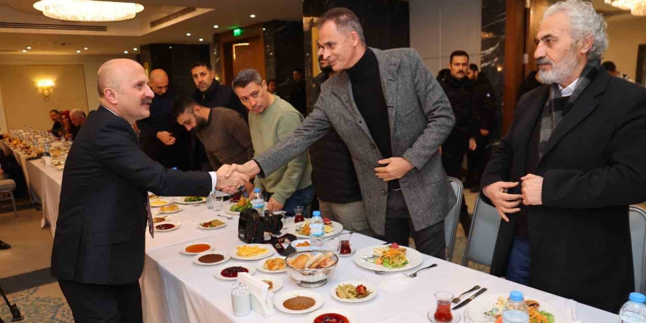 Vali Osman Varol, Basın Mensuplarıyla Bir Araya Geldi