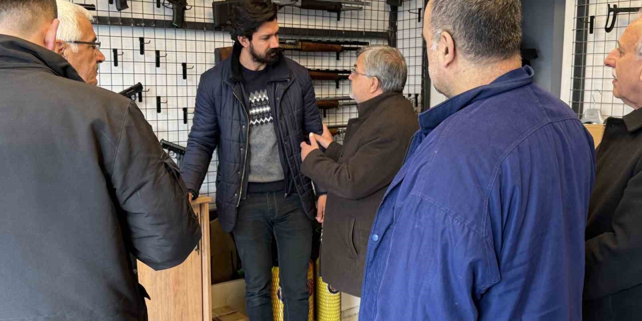 Başkan Ekrem Çadır, Esnaflarla Bir Araya Geldi