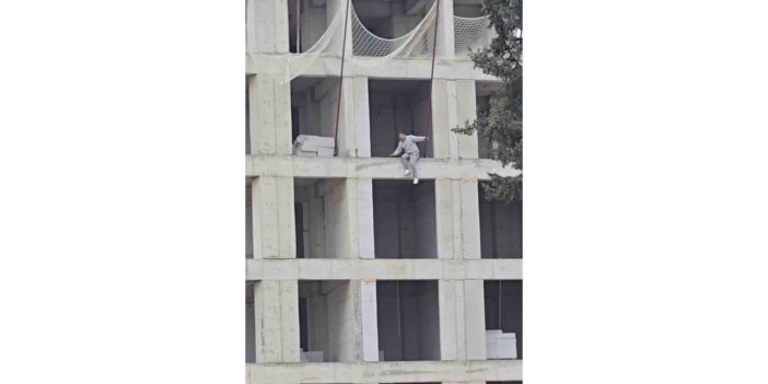 İnşaata Çıkıp Atlamak İsteyen Kişi İkna Edildi