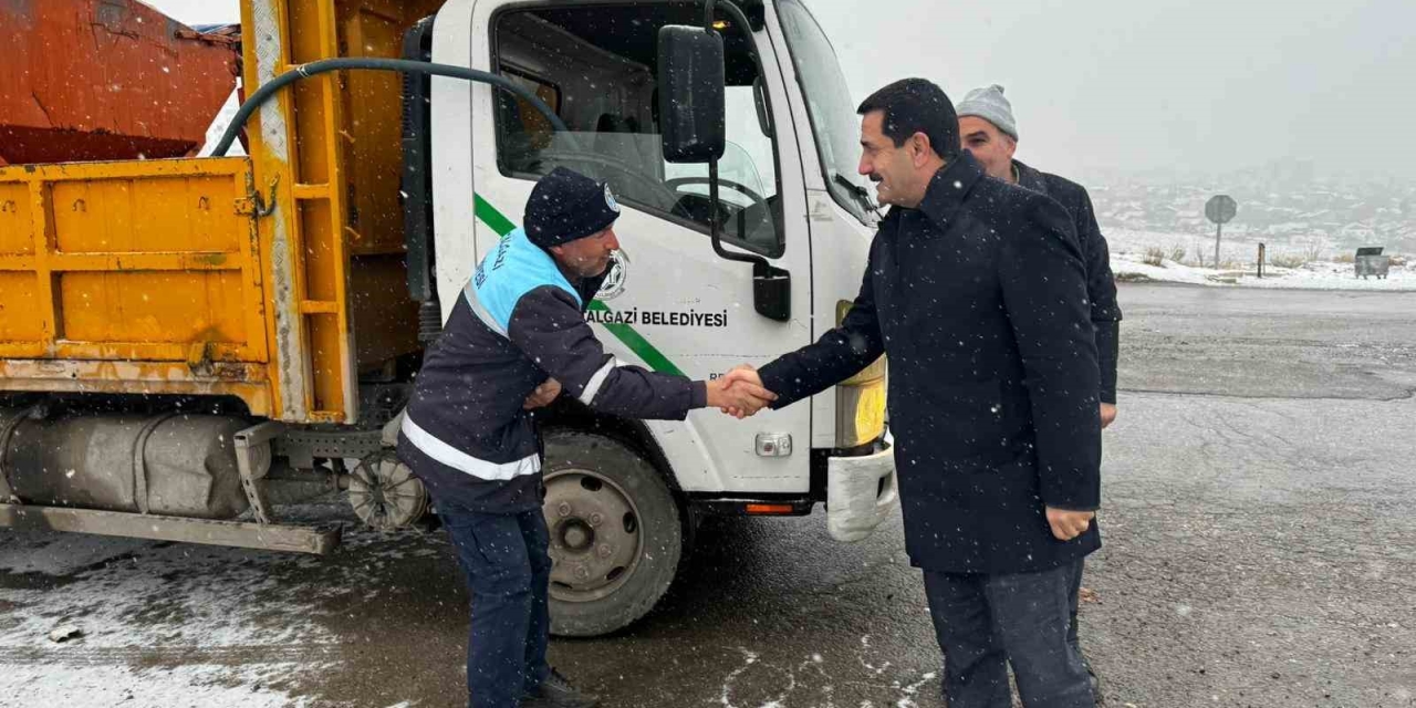 Battalgazi’de Kar Teyakkuzu