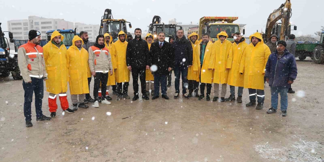 Haliliye Belediyesi Kar Yağışına Hazır