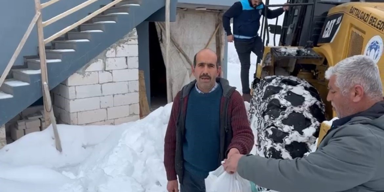 Battalgazi Belediyesi Ekipleri 21 Kilometre Yolu Açarak Hastaya İlaçlarını Yetiştirdi