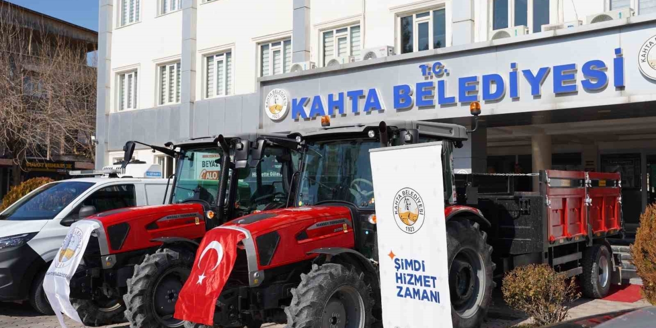 Kahta Belediyesi’nin Araç Filosu Güçleniyor