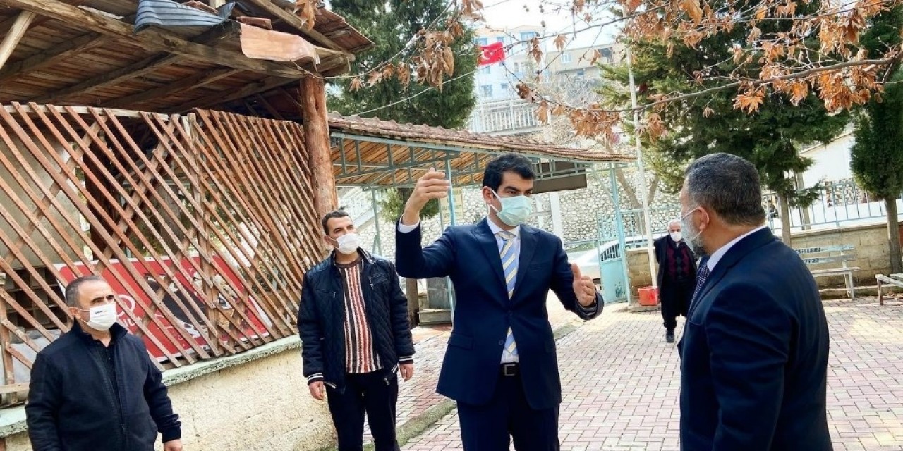 Kaymakam Köksal Yeni Yapılacak Cami Alanını İnceledi