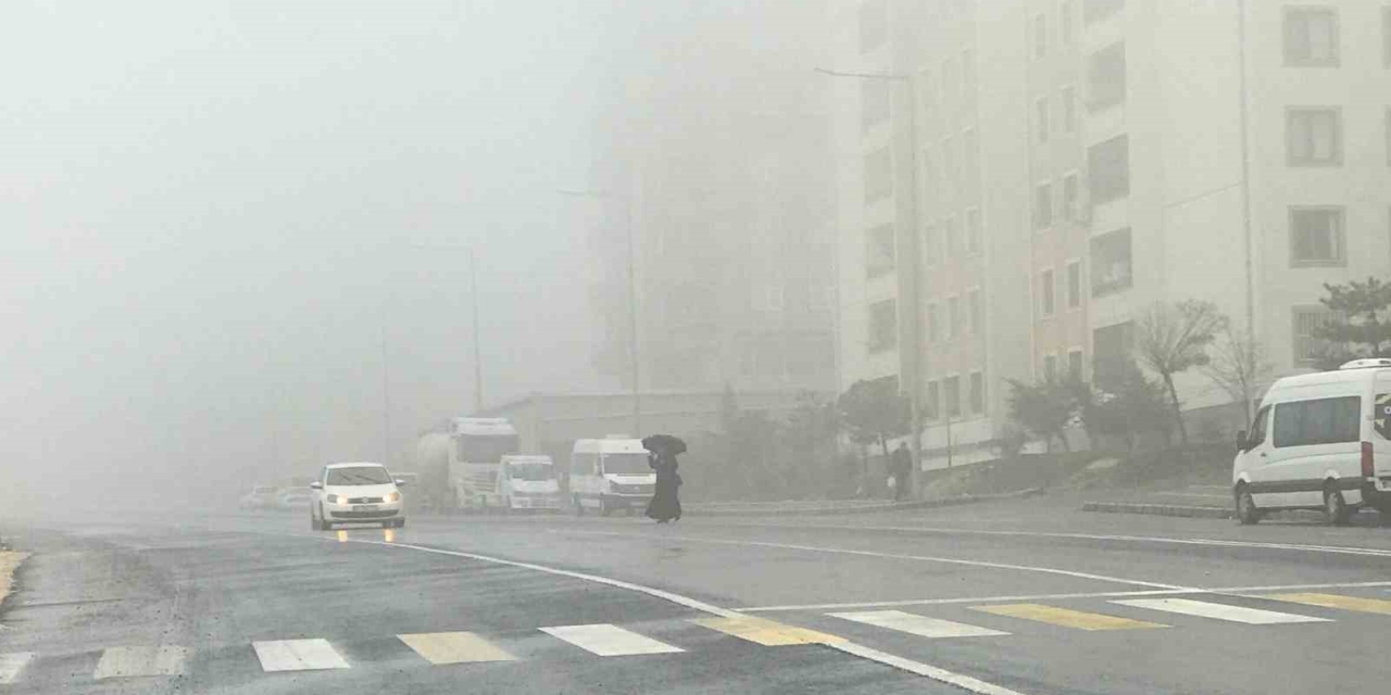 Şanlıurfa’da Yoğun Sis Ve Yağmur Etkili Oluyor