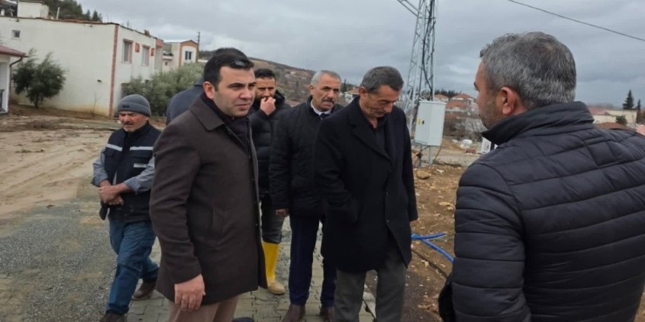 Kaymakam Algın, Köylerde İncelemelerde Bulundu