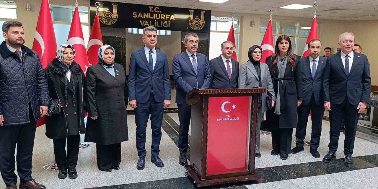 Milli Eğitim Bakanı Yusuf Tekin Şanlıurfa’da