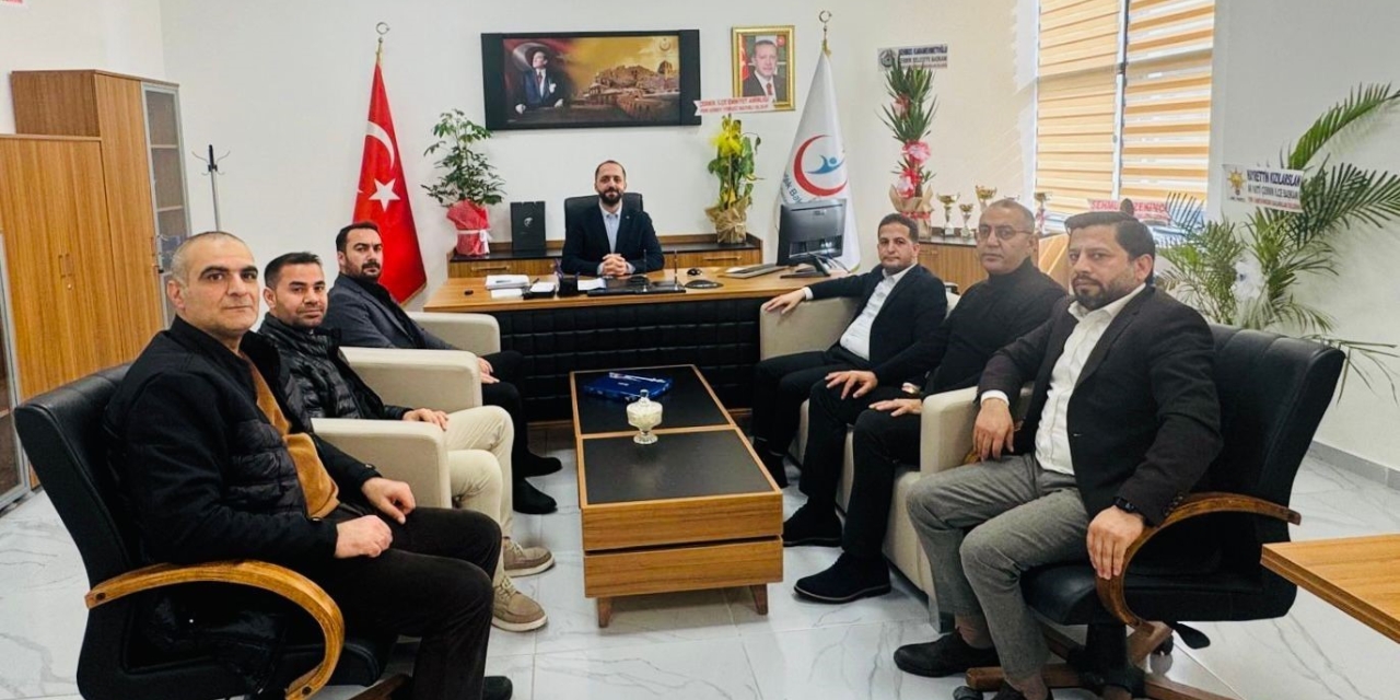 Başkan Aküzüm, Başhekim Türken İle Görüştü