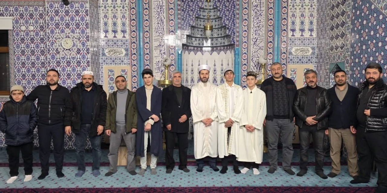 Çermik’te Teravih Namazı Hatimle Kılındı