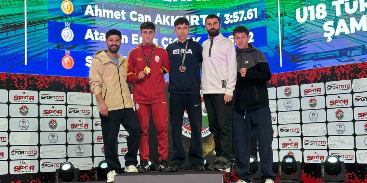 Adil Sani Konukoğlu Spor Lisesi Sporcularından Üç Türkiye Şampiyonluğu