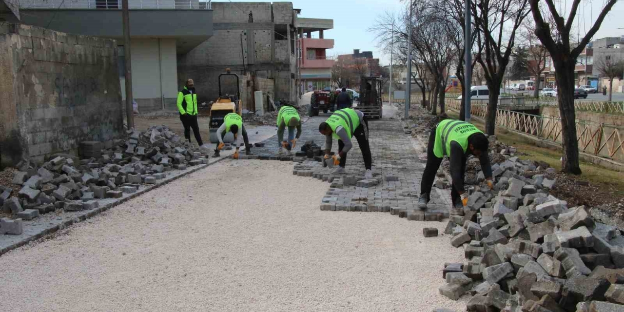 Haliliye’de Üstyapı Çalışmaları Hız Kesmeden Sürüyor