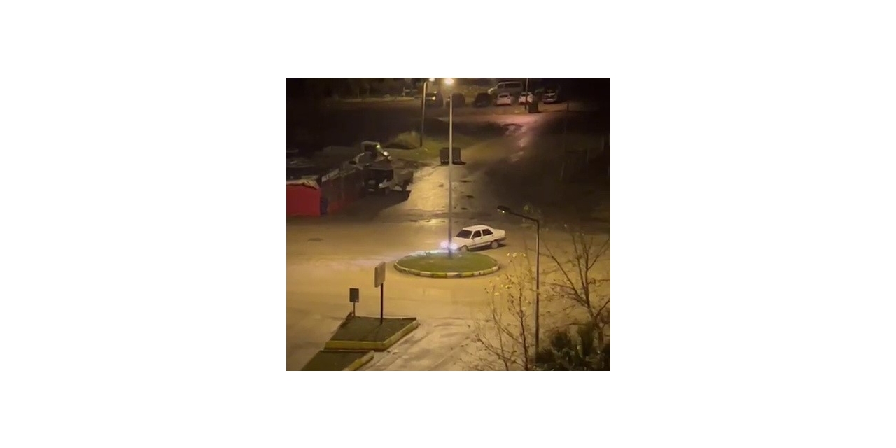 Drift Atan Otomobil Sürücüsü Tepkilere Neden Oldu