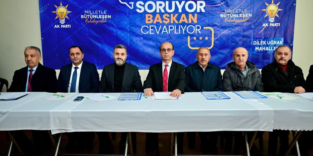 Başkan Geçit "çözüm Odaklı Çalışıyoruz, Sürekli Sahadayız"