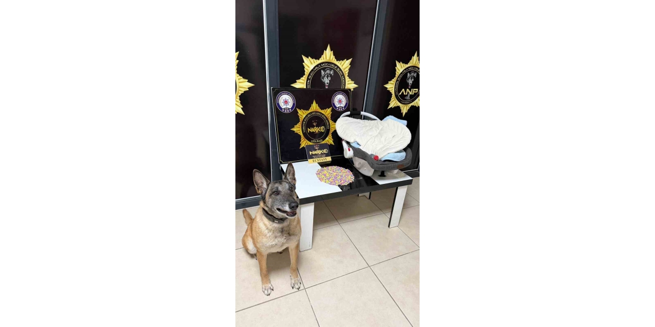 Bebek Pusetinde 757 Adet Uyuşturucu Hap Ele Geçirildi