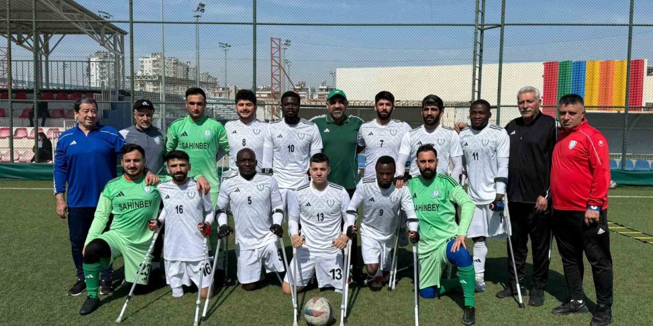 Şahinbey Ampute Futbol Takımı Türkiye Kupası’nda Çeyrek Finalde