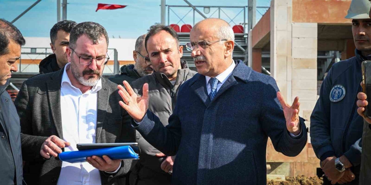 Spor Köyü Atletizm Pisti İnşaatına Başlandı