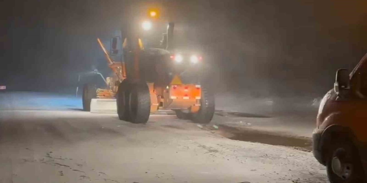 Şanlıurfa’da Yoğun Kar Yağışı Etkili Oldu
