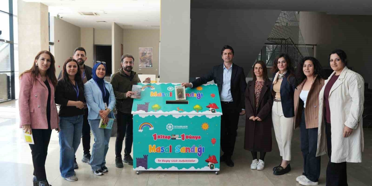 Diyarbakır’da Masal Sandığı Kuruldu: Kitaplar Çocuklar İçin Toplanıyor