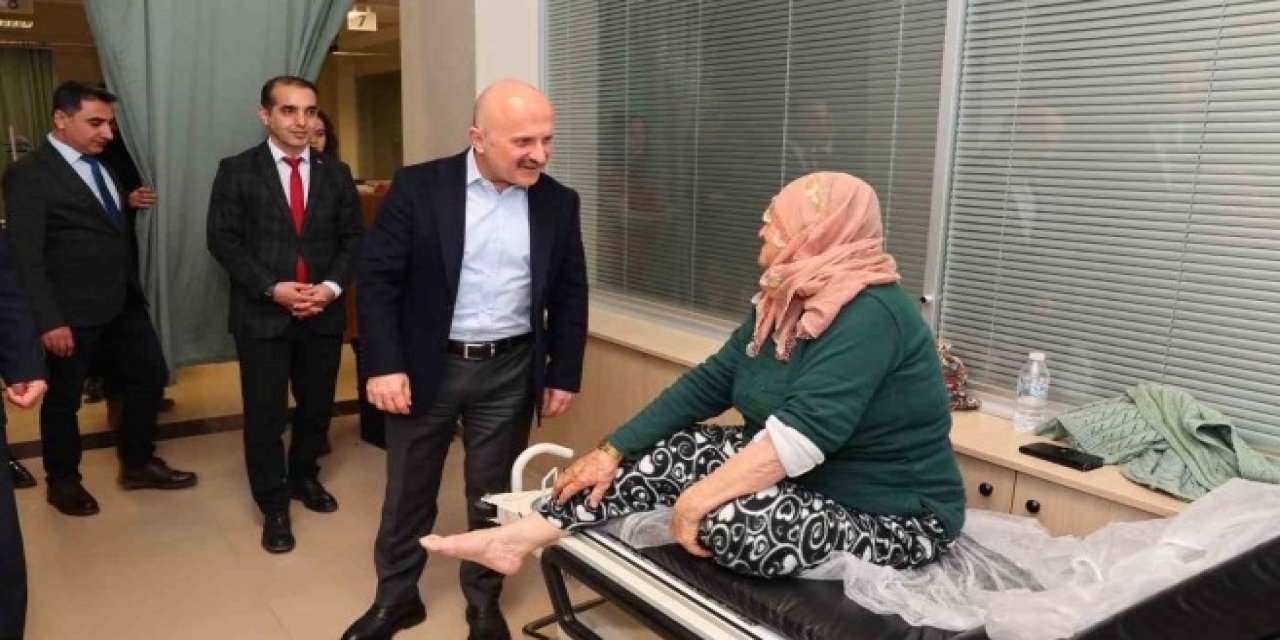 Vali Varol’dan Hastalara Ziyaret