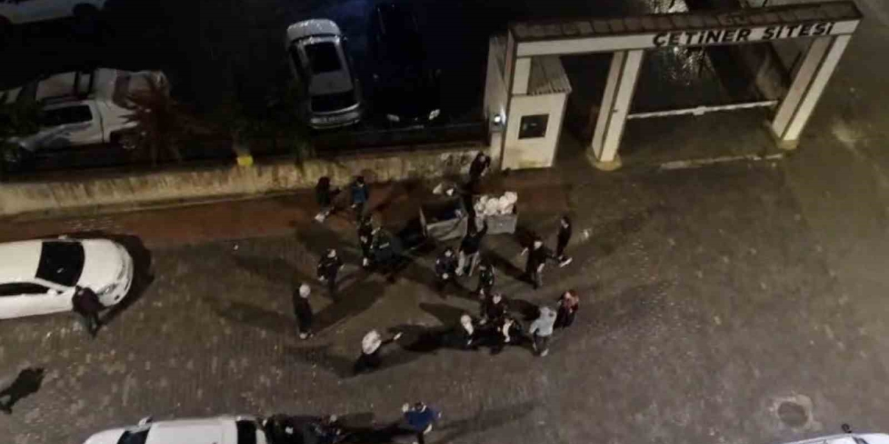 Kaza Sonrası Çıkan Kavga Kamerada