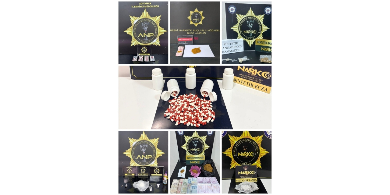 Çeşitli Suçlardan Yakalanan 21 Şüpheli Tutuklandı