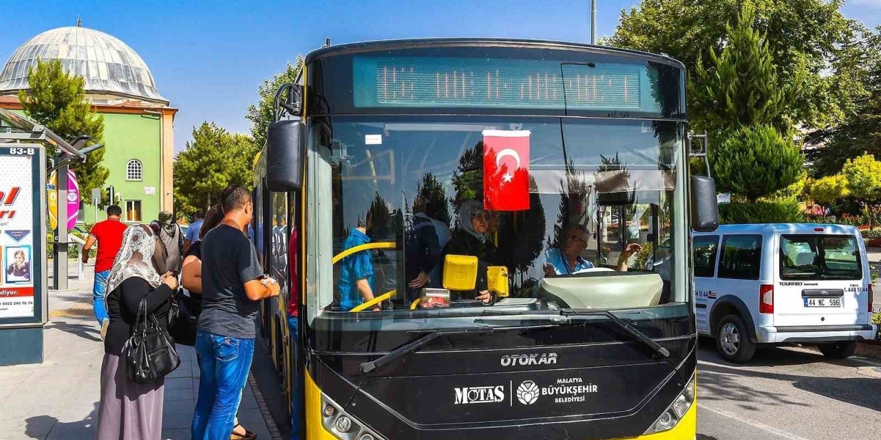 Malatya’da Bayram Süresince Ulaşım Ücretsiz