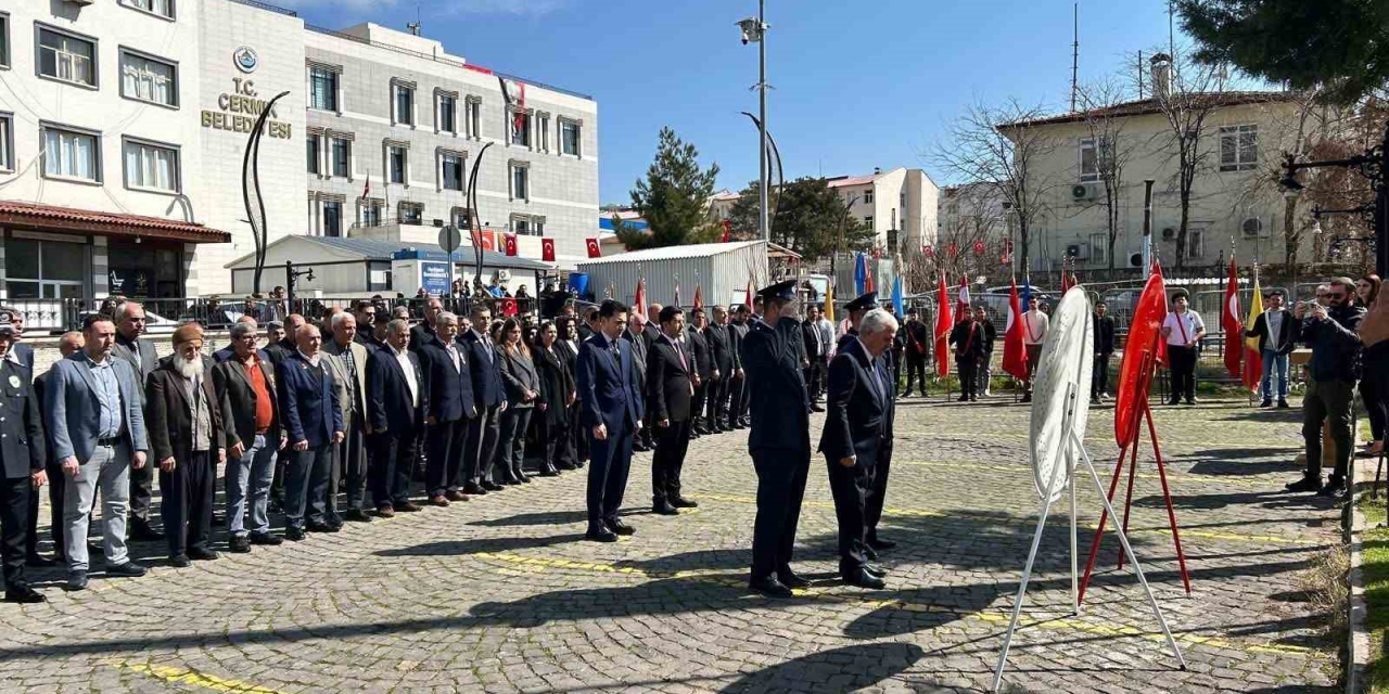 Çermik’te 18 Mart Çanakkale Zaferi Kutlandı