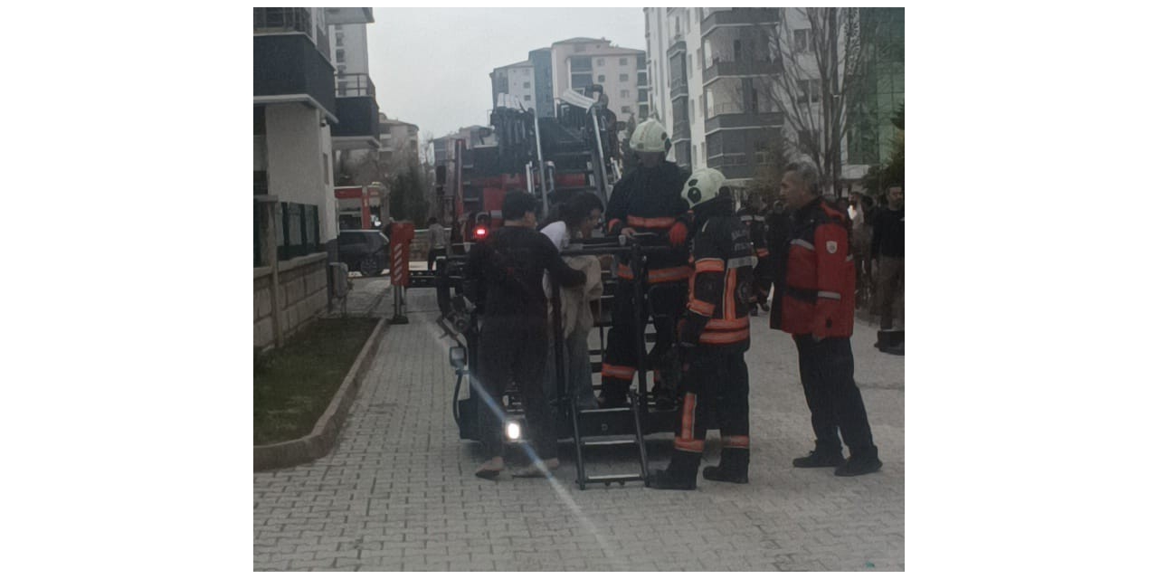 Malatya’da Spor Salonunda Yangın